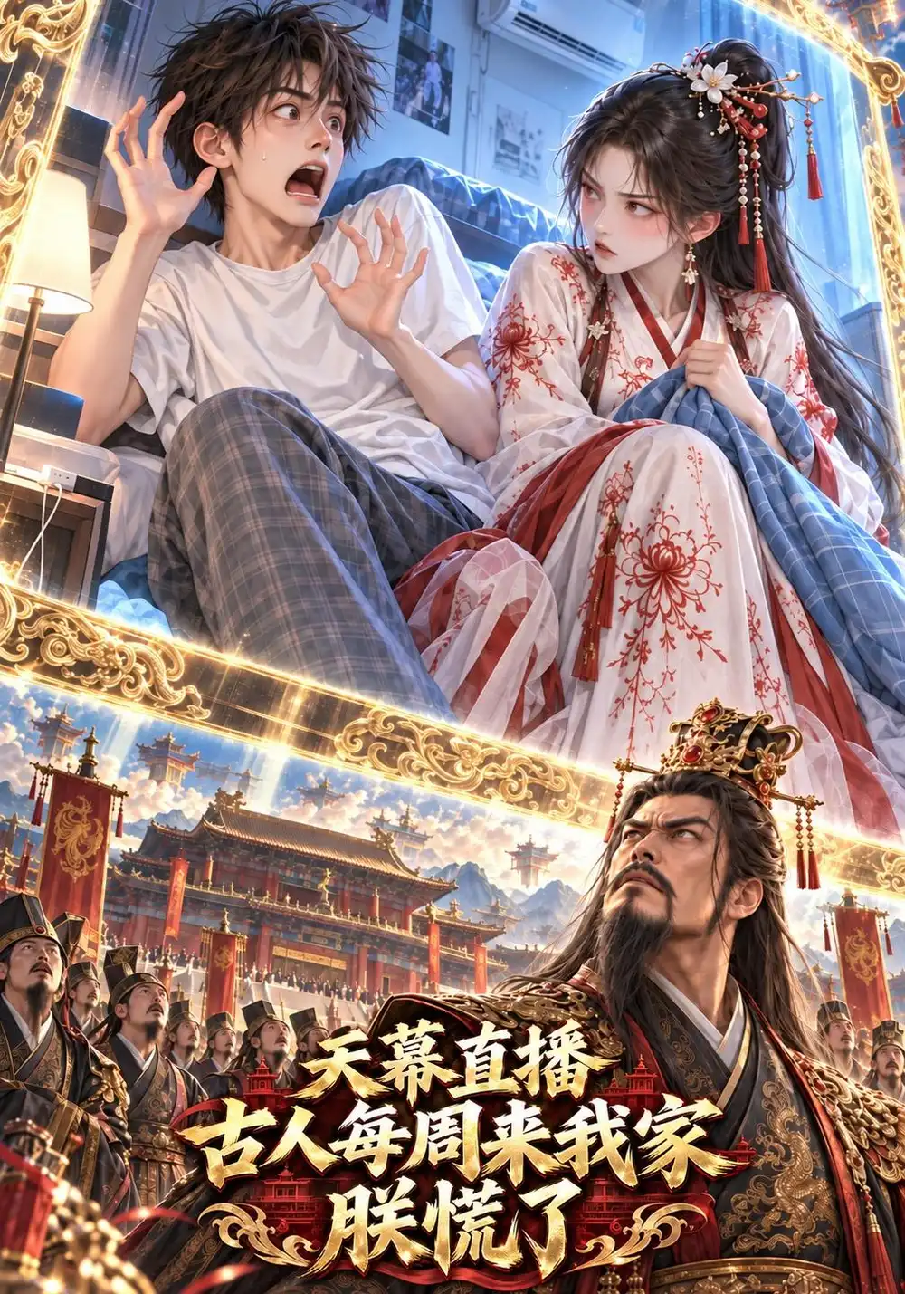 《天幕直播:古人每周来我家朕慌了》-看电影短剧网
