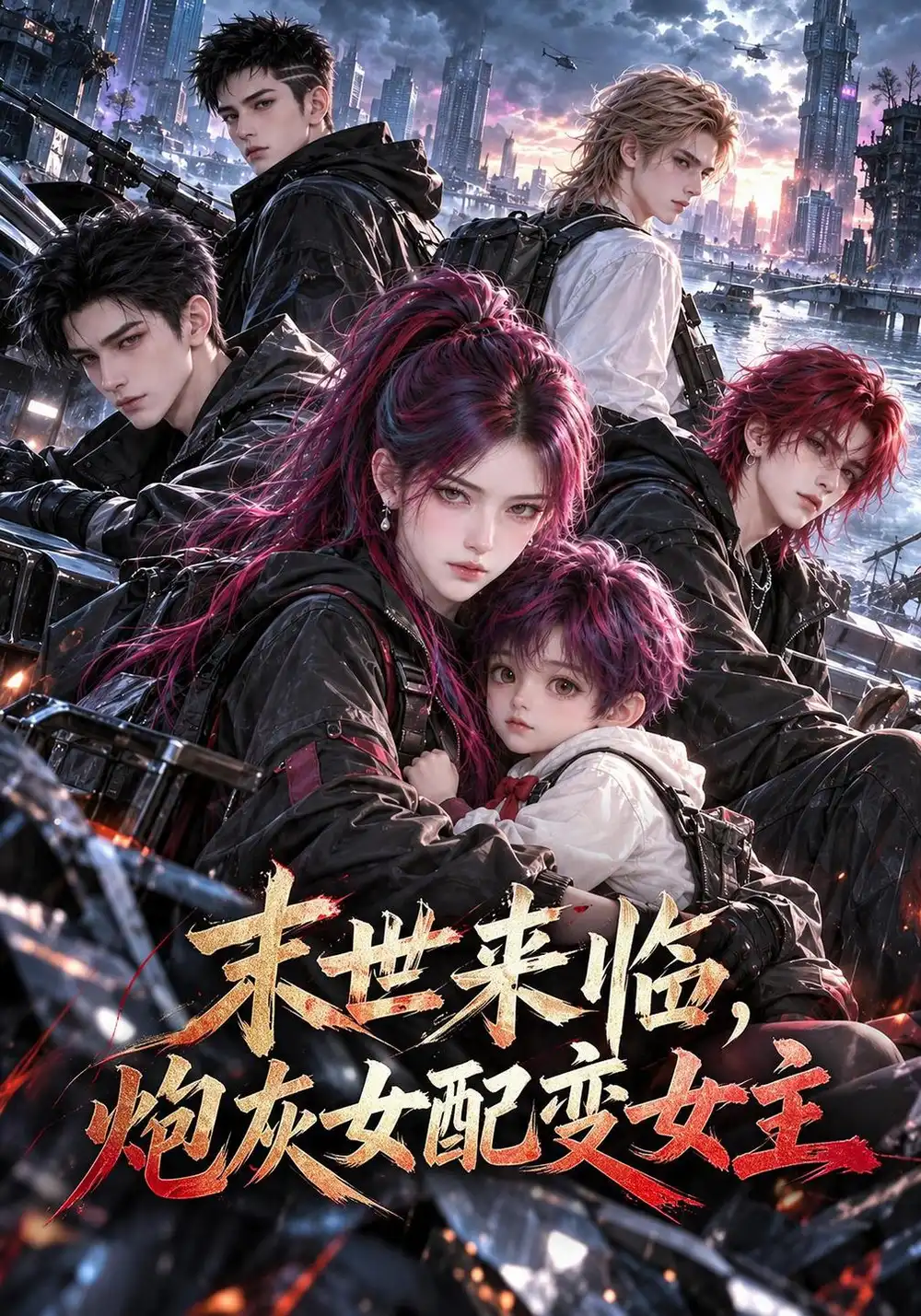 《末世来临，炮灰女配变女主》