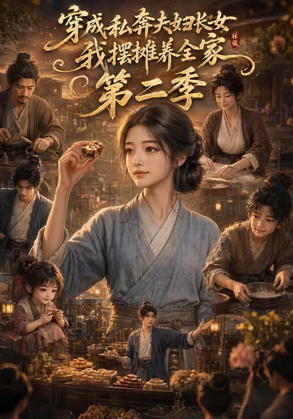 《穿成私奔夫妇长女，我摆摊养全家》第二季