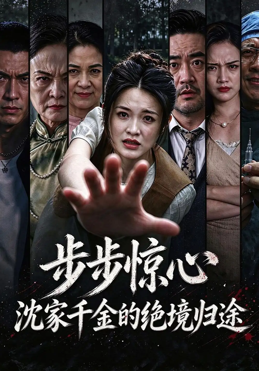 《步步惊心，沈家千金的绝境归途》