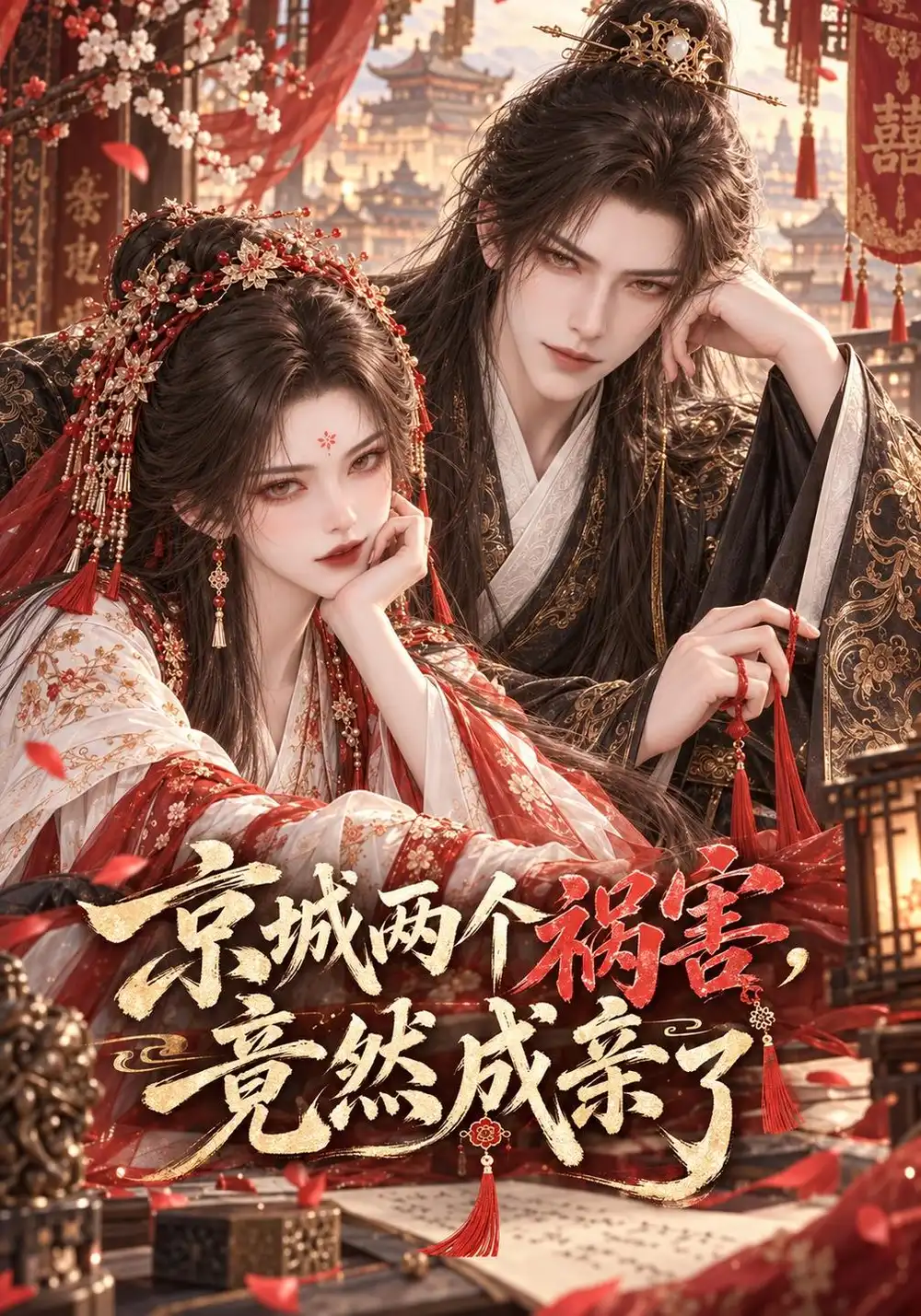 《京城两个祸害，竟然成亲了》
