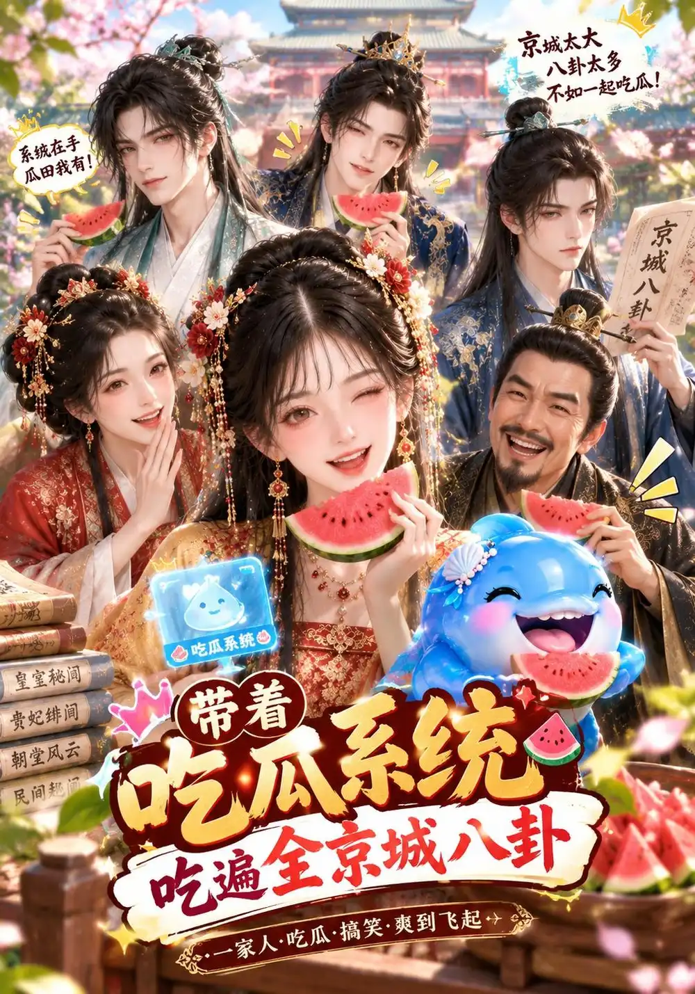 《带着吃瓜系统，吃遍全京城八卦》
