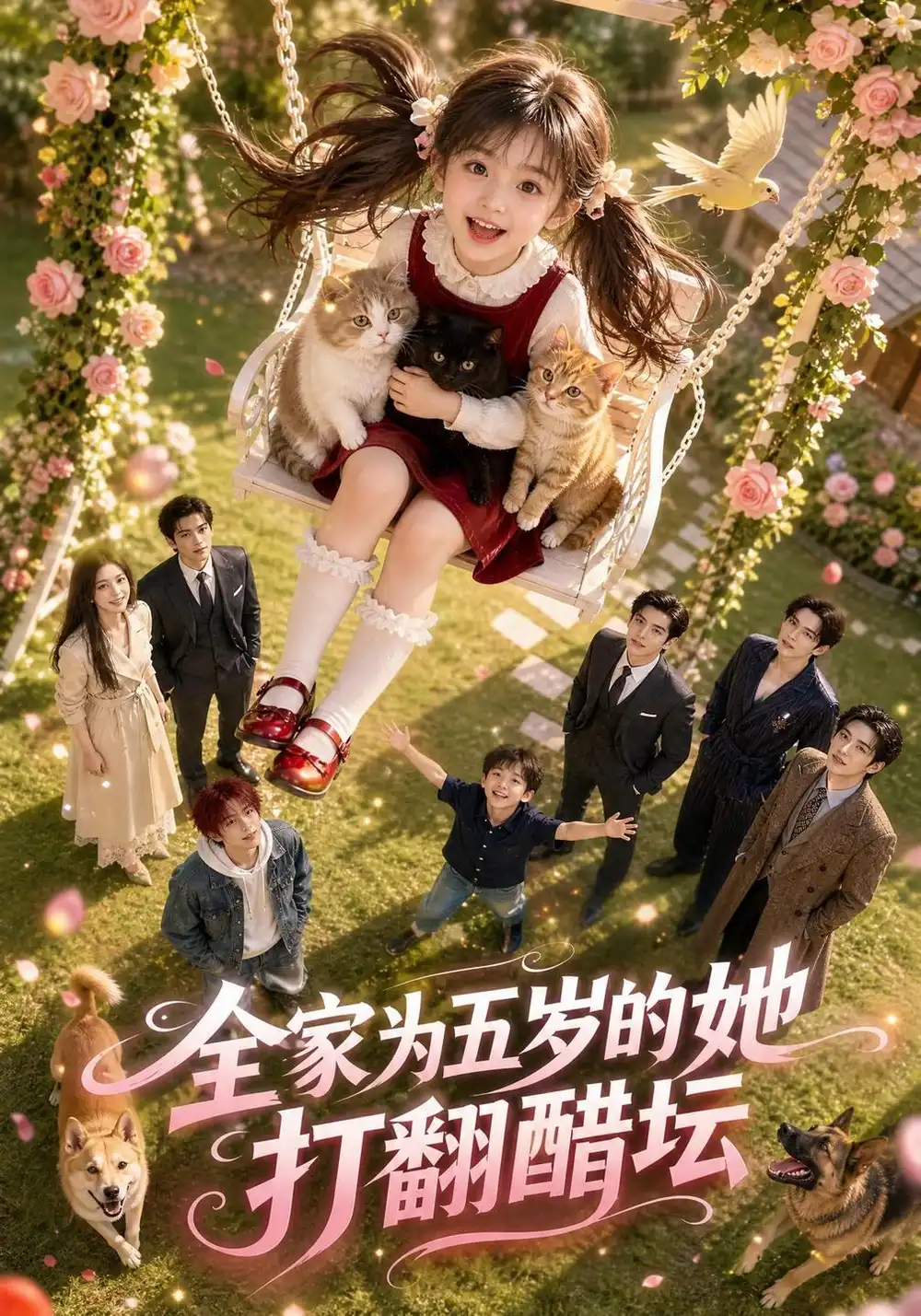 《全家为五岁的她打翻醋坛》