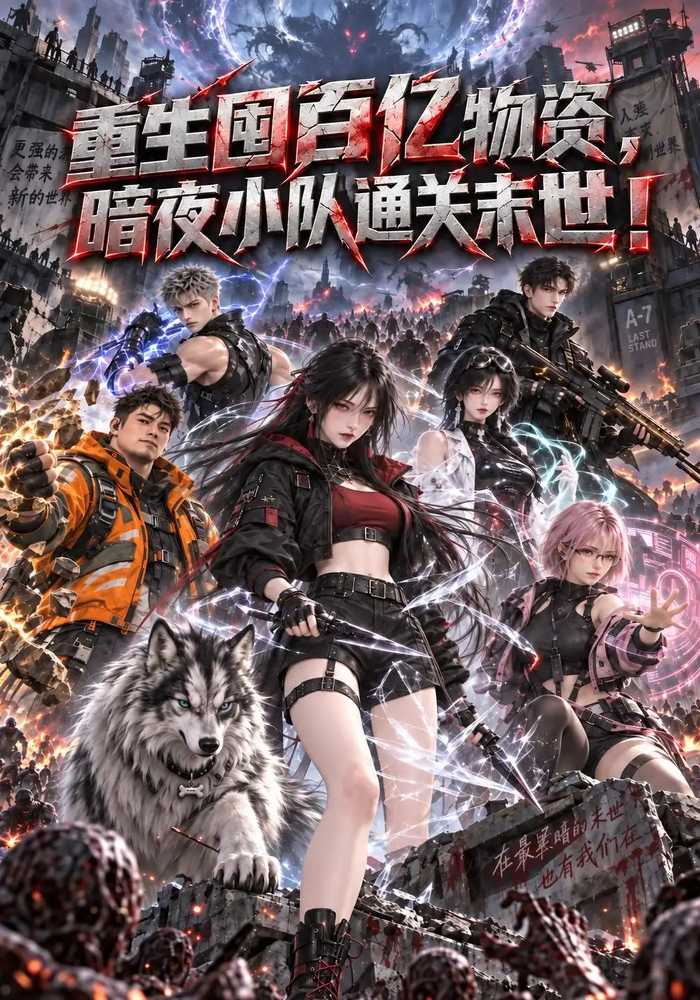 《重生囤百亿物资，暗夜小队通关末世！》