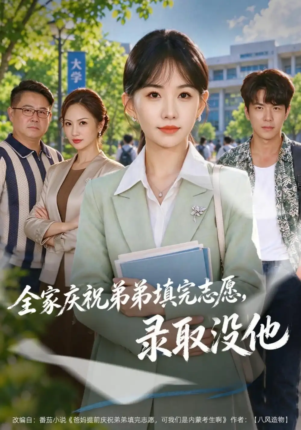 《全家庆祝弟弟填完志愿，录取没他》