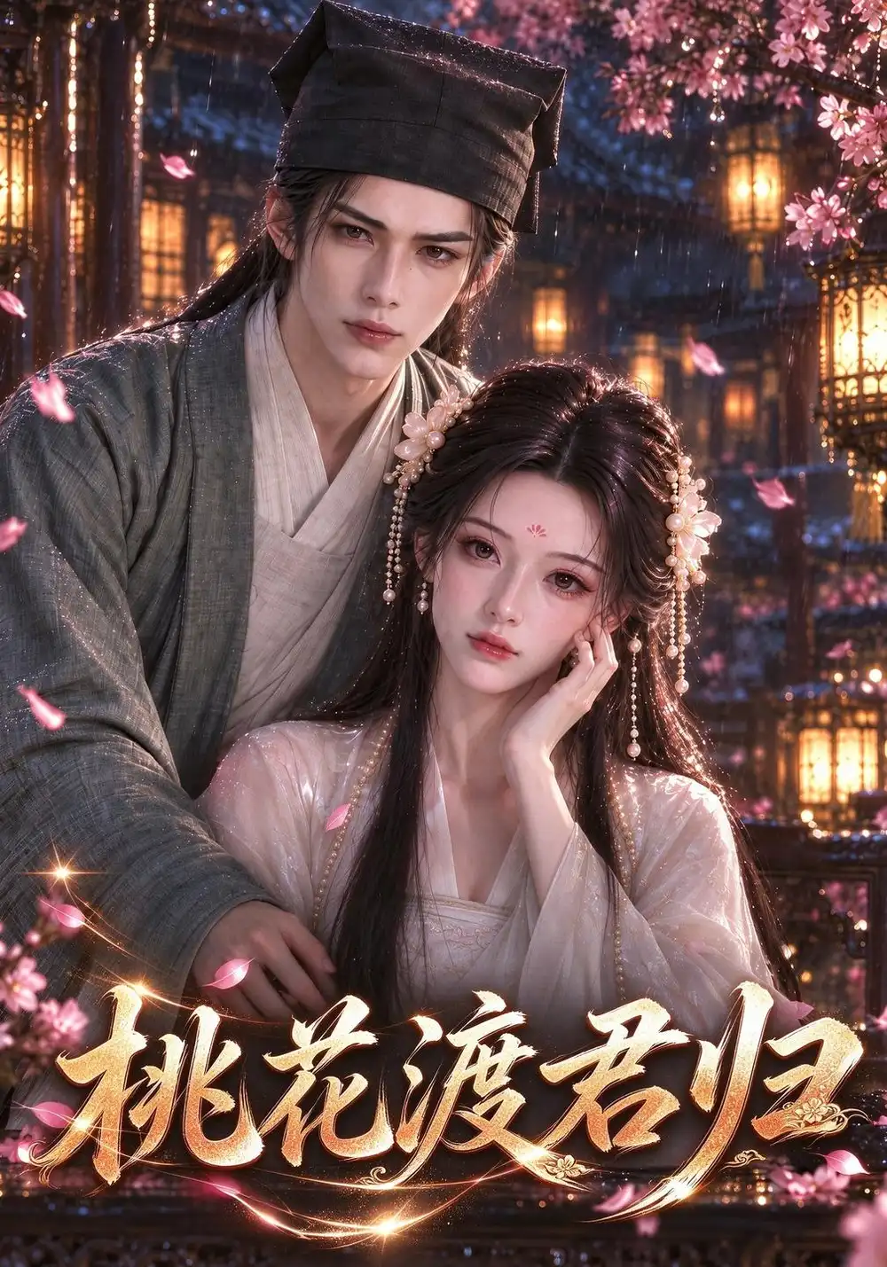 《桃花渡君归》