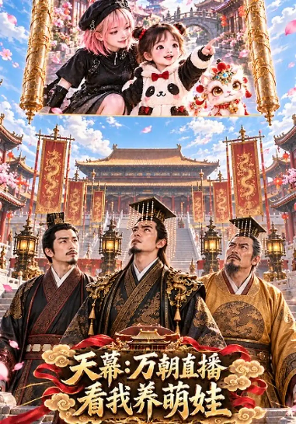 《天幕:万朝直播看我养萌娃》-看电影短剧网