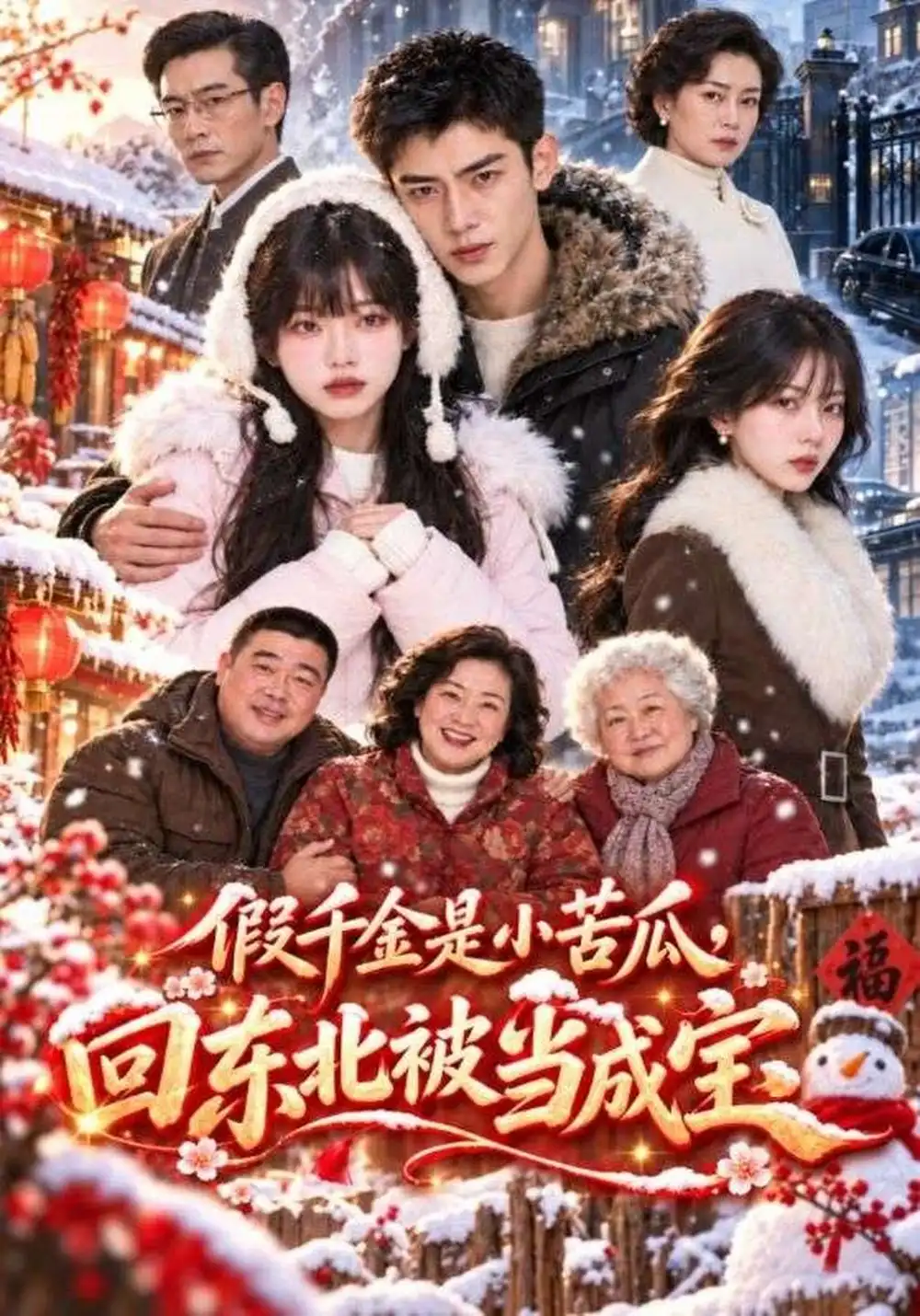 《假千金是小苦瓜，回东北被当成宝》