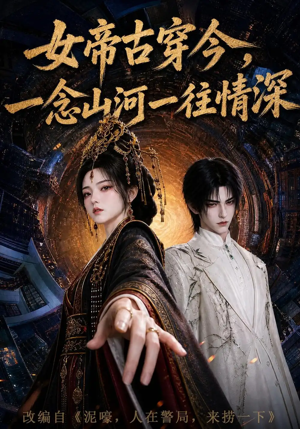 《女帝古穿今，一念山河一往情深》