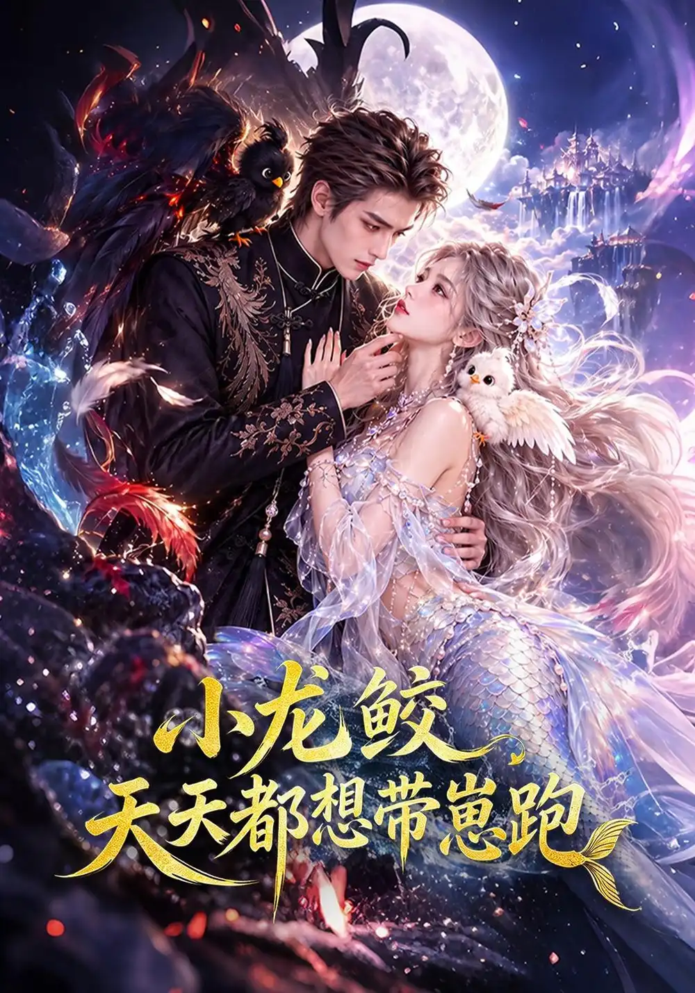 《小龙鲛天天都想带崽跑》-看电影短剧网