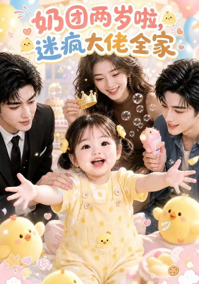 《奶团两岁啦，迷疯大佬全家》