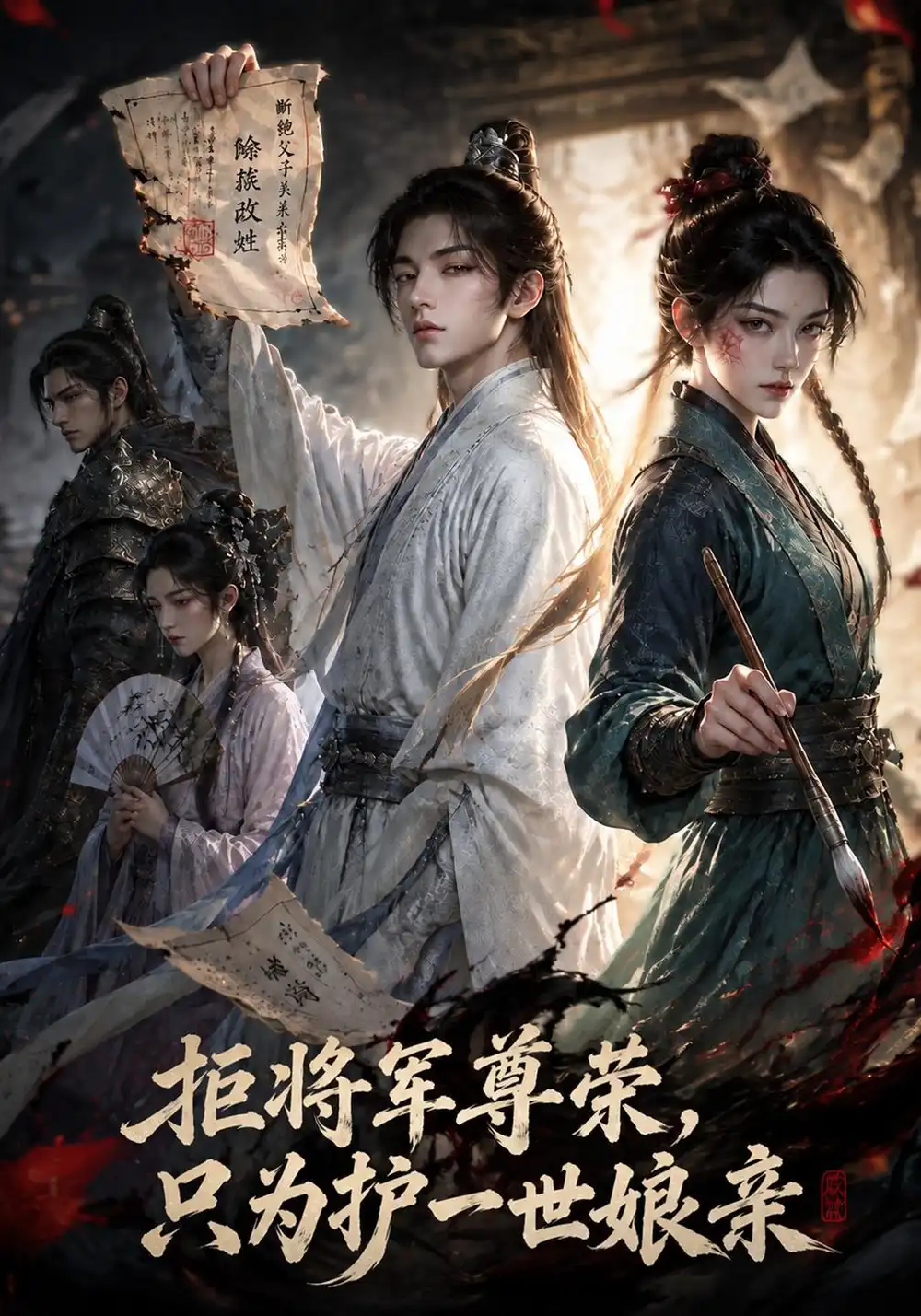 《拒将军尊荣，只为护一世娘亲》