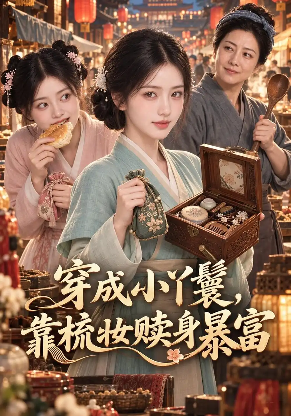 《穿成小丫鬟，靠梳妆赎身暴富》