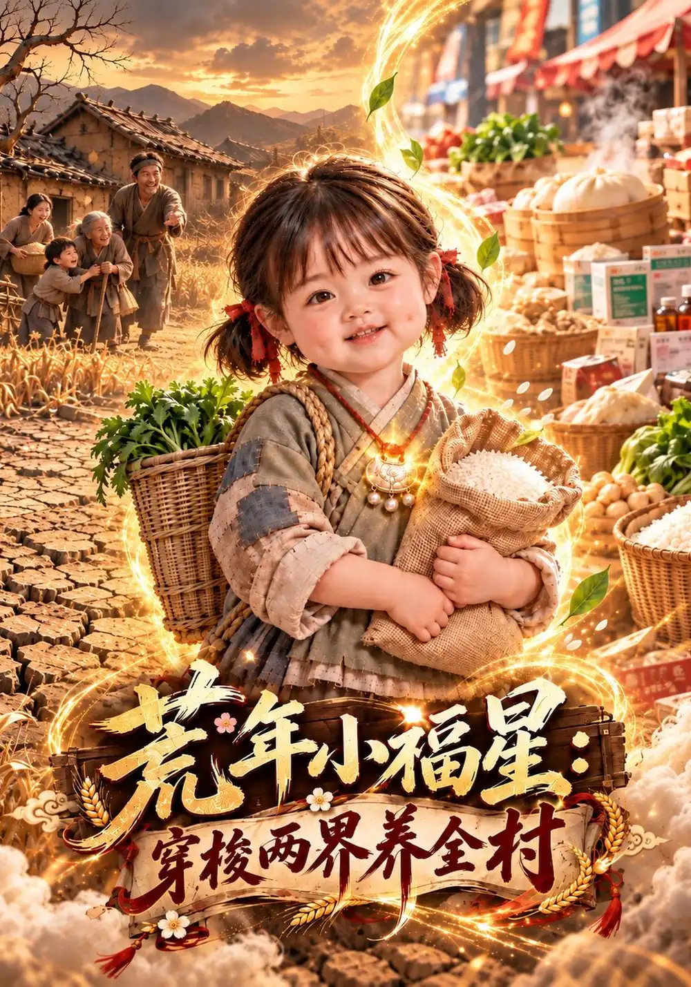 《荒年小福星:穿梭两界养全村》-看电影短剧网