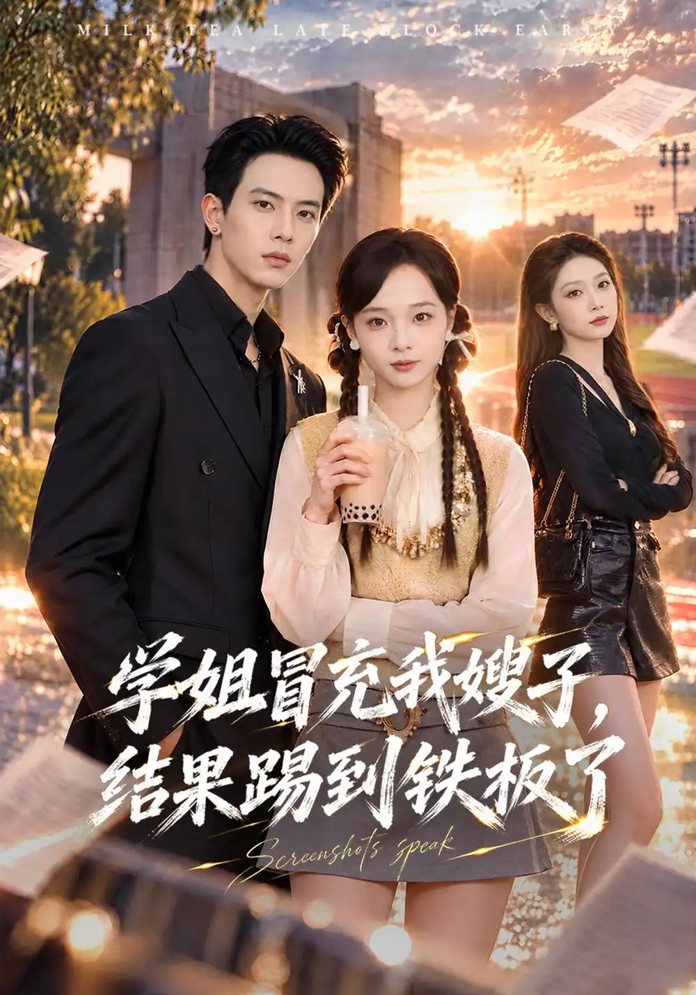 《学姐冒充我嫂子，结果踢到铁板了》