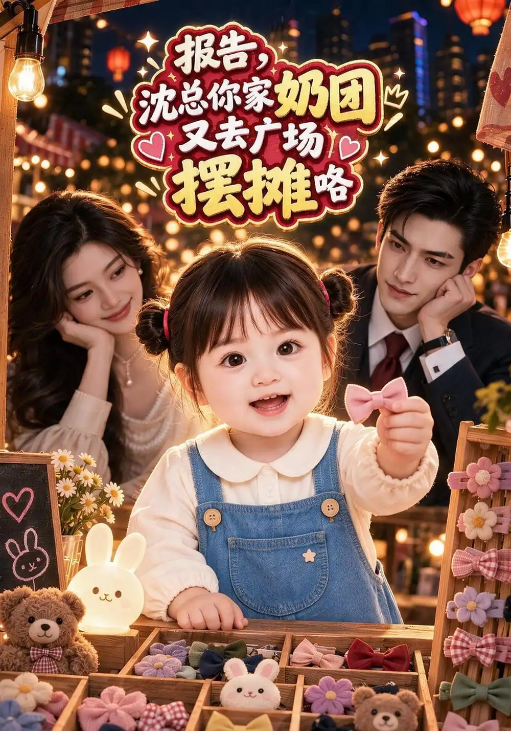 《报告,沈总你家奶团又去广场摆摊咯》-看电影短剧网