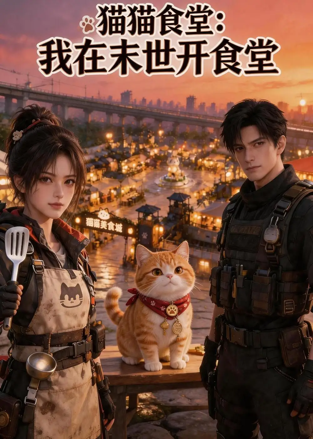 《猫猫食堂:我在末世开食堂》-看电影短剧网