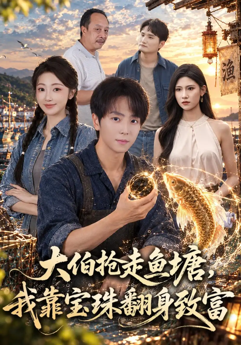 《大伯抢走鱼塘，我靠宝珠翻身致富》