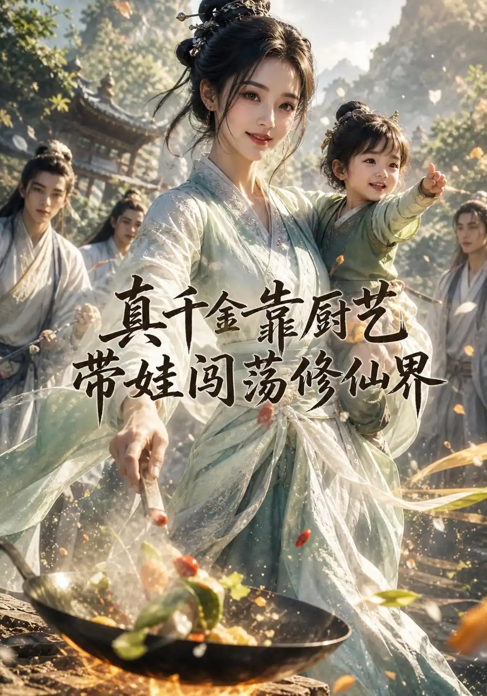 《真千金靠厨艺带娃闯荡修仙界》
